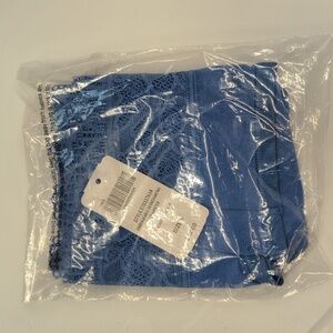 Soma Embraceable Enchanting Lace Hipster Small Dreams Come Blue NWT